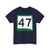 SD 47 (South Dakota) (Road Sign) T-Shirt