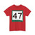 SD 47 (South Dakota) (Road Sign) T-Shirt