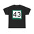 SD 43 (South Dakota) (Road Sign) T-Shirt
