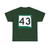 SD 43 (South Dakota) (Road Sign) T-Shirt