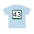 SD 43 (South Dakota) (Road Sign) T-Shirt