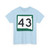 SD 43 (South Dakota) (Road Sign) T-Shirt