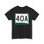 SD 40A (South Dakota) (Road Sign) T-Shirt