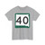 SD 40 (South Dakota) (Road Sign) T-Shirt
