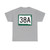 SD 38A (South Dakota) (Road Sign) T-Shirt