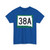 SD 38A (South Dakota) (Road Sign) T-Shirt