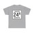 SD 24A 1950 (South Dakota) (Road Sign) T-Shirt