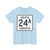 SD 24A 1950 (South Dakota) (Road Sign) T-Shirt