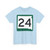 SD 24 (South Dakota) (Road Sign) T-Shirt