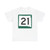 SD 21 (South Dakota) (Road Sign) T-Shirt