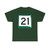 SD 21 (South Dakota) (Road Sign) T-Shirt