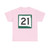 SD 21 (South Dakota) (Road Sign) T-Shirt