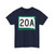 SD 20A (South Dakota) (Road Sign) T-Shirt