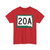 SD 20A (South Dakota) (Road Sign) T-Shirt