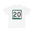 SD 20 (South Dakota) (Road Sign) T-Shirt