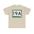 SD 19A (South Dakota) (Road Sign) T-Shirt