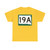 SD 19A (South Dakota) (Road Sign) T-Shirt