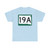 SD 19A (South Dakota) (Road Sign) T-Shirt