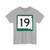 SD 19 (South Dakota) (Road Sign) T-Shirt