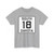 SD 18 1926 (South Dakota) (Road Sign) T-Shirt