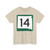 SD 14 (South Dakota) (Road Sign) T-Shirt