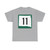 SD 11 (South Dakota) (Road Sign) T-Shirt