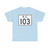 SC-103 (South Carolina) (Road Sign) T-Shirt