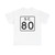 SC-80 (South Carolina) (Road Sign) T-Shirt