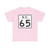 SC-65 (South Carolina) (Road Sign) T-Shirt