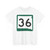 SD 36 (South Dakota) (Road Sign) T-Shirt