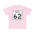 SC-62 (South Carolina) (Road Sign) T-Shirt