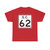 SC-62 (South Carolina) (Road Sign) T-Shirt