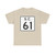 SC-61 (South Carolina) (Road Sign) T-Shirt