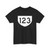 PR urban primary 123 (Puerto Rico) (Road Sign) T-Shirt