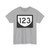 PR urban primary 123 (Puerto Rico) (Road Sign) T-Shirt