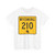 WY-210 (Wyoming) (Road Sign) T-Shirt