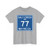 Salt Creek Township Route 77 Wayne County Ohio (Ohio) (Road Sign) T-Shirt