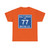 Salt Creek Township Route 77 Wayne County Ohio (Ohio) (Road Sign) T-Shirt