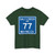 Salt Creek Township Route 77 Wayne County Ohio (Ohio) (Road Sign) T-Shirt