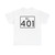 Rhode Island 401 (Rhode Island) (Road Sign) T-Shirt
