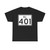 Rhode Island 401 (Rhode Island) (Road Sign) T-Shirt