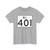 Rhode Island 401 (Rhode Island) (Road Sign) T-Shirt