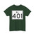 Rhode Island 401 (Rhode Island) (Road Sign) T-Shirt