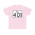 Rhode Island 401 (Rhode Island) (Road Sign) T-Shirt