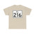 Rhode Island 216 (Rhode Island) (Road Sign) T-Shirt
