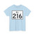 Rhode Island 216 (Rhode Island) (Road Sign) T-Shirt