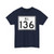 Rhode Island 136 (Rhode Island) (Road Sign) T-Shirt