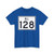 Rhode Island 128 (Rhode Island) (Road Sign) T-Shirt