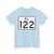 Rhode Island 122 (Rhode Island) (Road Sign) T-Shirt
