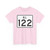 Rhode Island 122 (Rhode Island) (Road Sign) T-Shirt